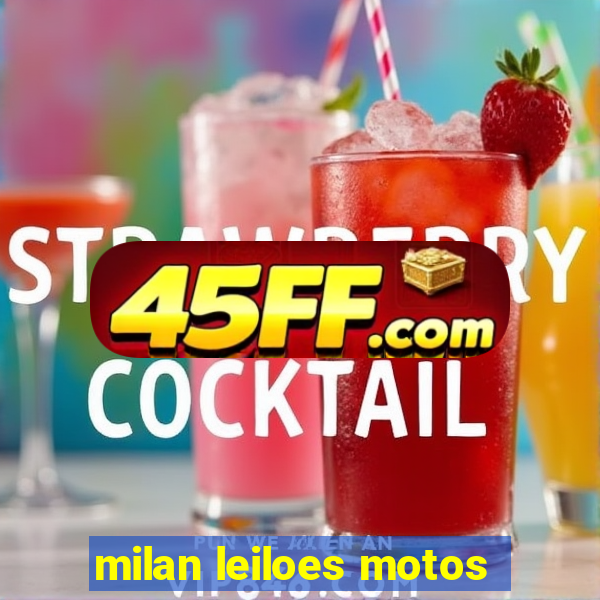 milan leiloes motos